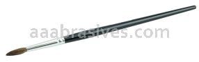 Weiler 41010 5/32" Lacquering Brush Camel Hair 11/16" Trim Length Round Handle