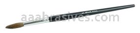 Weiler 41012 1/4" Lacquering Brush Camel Hair 1-1/8" Trim Length Round Handle