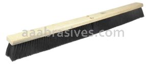Weiler 42047 36" Medium Sweep Floor Brush Black Tampico Fill Includes Brace