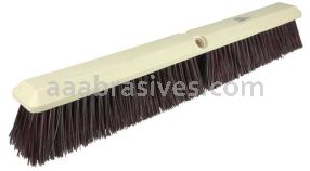 Weiler 42168 24" Perma-Sweep Floor Brush Maroon Polypropylene Fill
