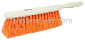 Weiler 42213 9" Counter Duster Orange Synthetic Fill Fine Brushing