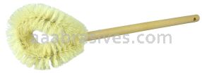 Weiler 44001 Bowl Brush Professional White Tampico Fill Hardwood Handle