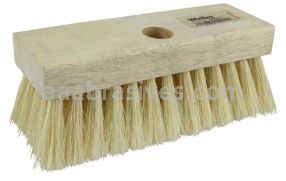 Weiler 44011 7" Roof Brush White Tampico Fill