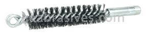 Weiler 44149 1" Double Spiral Flue Brush .012 Steel Fill