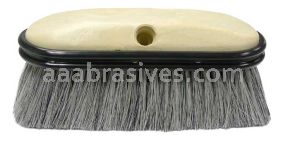 Weiler 44318 9-1/2" Truck Wash Brush Grey Fiber Fill