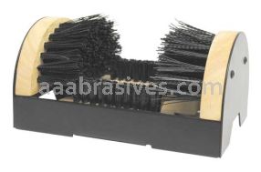 Weiler 44391 Boot Brush 9" Long by 6" Wide Black Nylon Fill