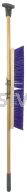 Weiler 44606 24" Pro-Flex Stiff Blue Polypropylene Sweep with 60" Hardwood Handle