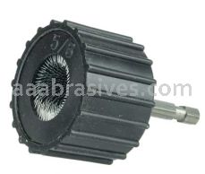 Weiler 44736 External Tube Fitting Brush 5/8" O.D. 1/4" Stem