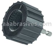 Weiler 44739 External Tube Fitting Brush 1" O.D. 1/4" Stem