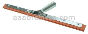 Weiler 45500 12" Window Squeegee Metal Frame Soft Rubber Blade