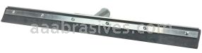 Weiler 45506 18" Floor Squeegee Straight Metal Frame Heavy-Duty Rubber Blade