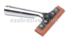 Weiler 45537 6" Window Squeegee Metal Frame Soft Rubber Blade
