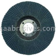 Weiler 50804V 4-1/2" Big Cat Abrasive Flap Disc Flat Type 27 Phenolic Backing 60 Z 7/8" Arbor Hole Vending Ready