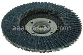 Weiler 51124V 4-1/2" Tiger Paw Flap Disc Conical Type 29 Phenolic Backing 40 Z 5/8"-11 UNC Nut Vending Ready