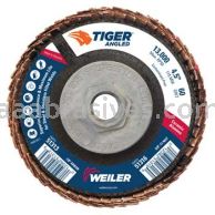 Weiler 51316 4-1/2 Tiger Angled Radial Ceramic Flap Disc 60C 5/8-11 Nut