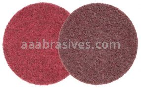 Weiler 51513 4-1/2" Non-Woven Surface Conditioning Disc Hook & Loop AO - Medium