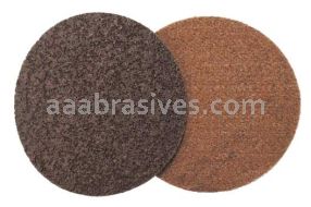 Weiler 51523 7" Non-Woven Surface Conditioning Disc Hook & Loop AO - Coarse