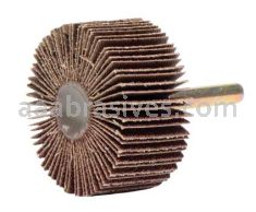 Weiler 52015 2" x 1" Tiger Coated Abrasive Flap Wheel 1/4" Stem 60 AO