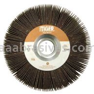 Weiler 53286 6" x 1" Tiger Coated Abrasive Flap Wheel 1" Arbor Hole 60 AO