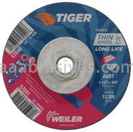 Weiler 57040 4-1/2" x .045" TIGER AO Type 27 Cutting Wheel A60T 5/8"-11 Nut