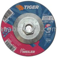 Weiler 57042 5" x .045" TIGER AO Type 27 Cutting Wheel A60T 5/8"-11 Nut