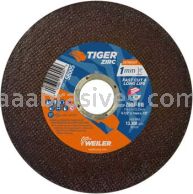 Weiler 58005 4-1/2" x 1 mm TIGER ZIRC ULTRACUT Type 1 Z60T 7/8" AH