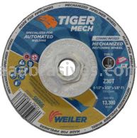 Weiler 58066 4-1/2" x 3/32" TIGER Mechanized Pipeline Z30T Type 27 5/8"-11 Nut