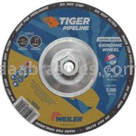 Weiler 58094 7" x 1/8" TIGER Pipeline Z30T 5/8"-11 Nut