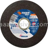Weiler 58130 4-1/2" x 1 mm TIGER INOX ULTRACUT Type 1 INOX60T 7/8" AH