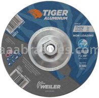 Weiler 58212 7" x .060" TIGER ALUMINUM Type 27 Cutting Wheel ALU60S 5/8-11 Nut