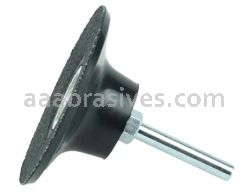Weiler 60509 Type S Hub Pad and Mandrel for Blending Discs and Bobcat Flap Discs 3"