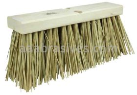 Weiler 70208 16" Street Broom 6-1/4" Trim Length Natural Palmyra Fill
