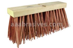 Weiler 70209 16" Street Broom 6-1/4" Trim Length Dyed Palmyra Fill