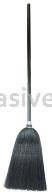Weiler 70304 Light Industrial Upright Broom 100% Black Corn Fill 56" Overall Length