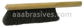 Weiler 71019 8" Counter Duster Black Horsehair & Fiber Mix Fine Brushing