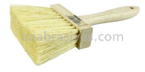 Weiler 74004 4" Masonry Brush 3" Trim Length White Tampico Fill