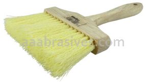 Weiler 74020 6" Masonry Brush 3-1/4" Trim Length Solvent Resistant Polypropylene Fill