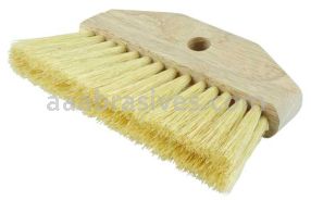 Weiler 74053 7" Whitewash Brush 2-5/8" Trim Length White Tampico Fill with 12" Handle