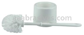 Weiler 75000 Bowl Brush Set White Plastic Fill Plastic Handle & Holder