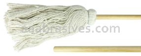 Weiler 75098 #20 One-Piece Deck Mop 14 oz. 4-Ply Cotton Industrial Grade