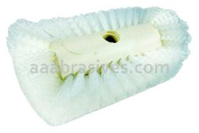 Weiler 75570 8" Vat Brush White Nylon Fill Plastic Block