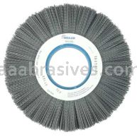Weiler 83440 10" Crimped Filament Nylox Wheel .040/120 SC Fill 3-1/4" Arbor Hole