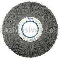 Weiler 84740 12" Crimped Filament Nylox Wheel .040/120 SC Fill 4-1/4" Arbor Hole