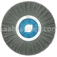 Weiler 85150 14" Crimped Filament Nylox Wheel .022/320 SC Fill 5-1/4"-2" Arbor Hole