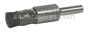Weiler 86099 Burr-Rx 3/8" Coated Cup End Brush .043/120 CG Crimped Fill