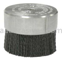 Weiler 86109 Burr-Rx 3" Maximum Density Miniature Disc Brush .026/120 CG Crimped Fill