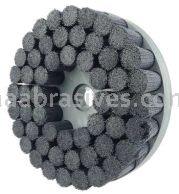 Weiler 86121 Burr-Rx 10" Shell-Mill Holder Disc Brush .043/120 CG Crimped Fill