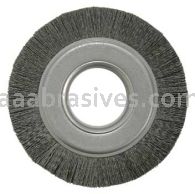 Weiler 86124 Burr-Rx 6" Crimped Filament Wheel Brush .043/120 CG Fill