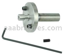 Weiler 89033 Drive Arbor for 2" and 3" Maximum Density Miniature Disc Brushes