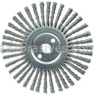Weiler 94199 10" Cable Twist Knot Wire Wheel .035" Steel Fill 1" Arbor Hole